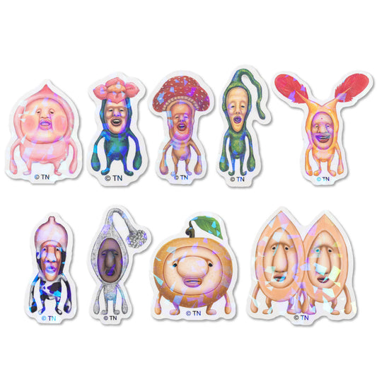 ホログラムクリアステッカー（全9種）単品ランダム