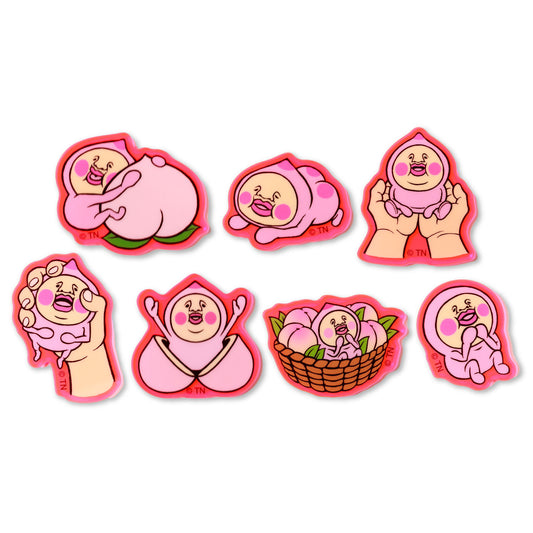 カクレモモジリアクリルステッカー（全7種）単品ランダム